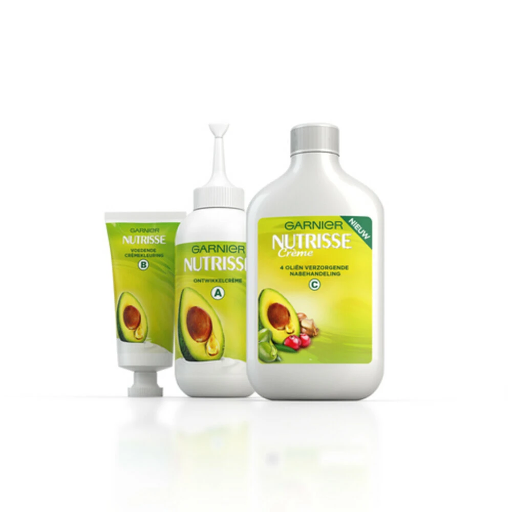 Garnier Nutrisse Crème 10.01 - Permanente Haarverf - Zeer Licht Natuurlijk Asblond 6 Garnier Nutrisse Crème 10.01 - Permanente Haarverf - Zeer Licht Natuurlijk Asblond - Afbeelding 4