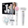 Braun Epilator Silk-épil 9 Flex 9-100 Beautyset Wit / Goud -Plein 1003812