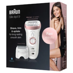 Braun Epilator Silk-épil 9 9-720 Wit / Roségoud -Plein 1003839 6