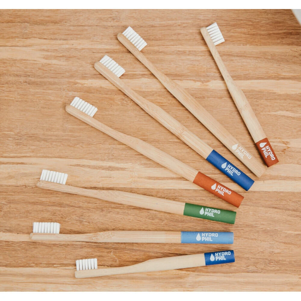 3x Hydrophil Tandenborstel Bamboe Kind Rood 4 3x Hydrophil Tandenborstel Bamboe Kind Rood - Afbeelding 2