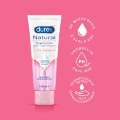 Durex Glijmiddel Natural Pure En Extra Sensitive En Hydraterend Pakket -Plein 1010037 3