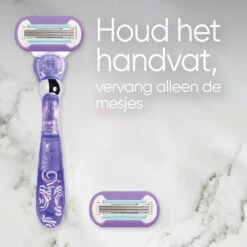 Gillette Venus Scheermesjes 1-Up Venus Swirl -Plein 1011738 4