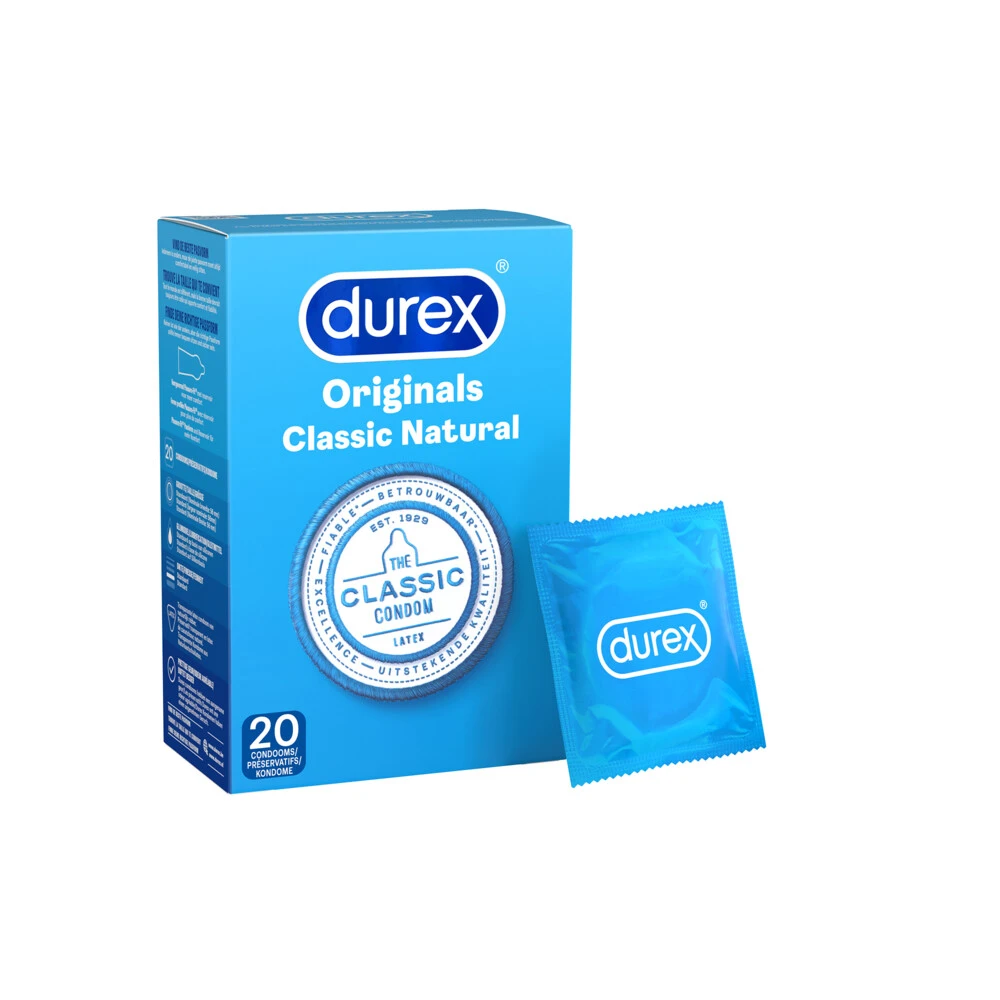 Durex Classic Condooms En Glijmiddel Sensitive Pakket 4 Durex Classic Condooms En Glijmiddel Sensitive Pakket - Afbeelding 2