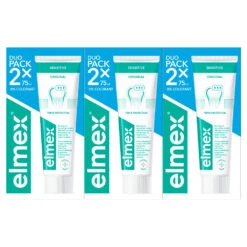 6x Elmex Sensitive Tandpasta Duopack