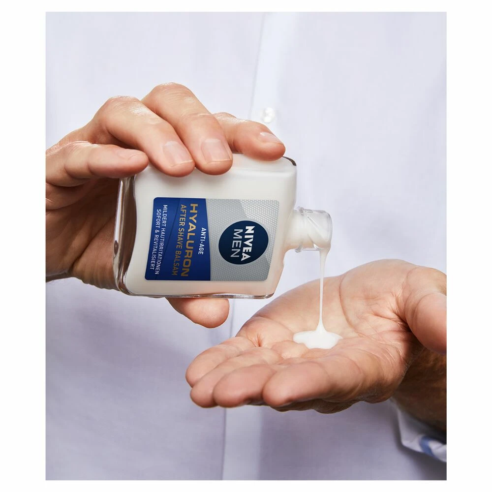 Nivea Men Anti-Age Hyaluronzuur After Shave Balm 5 Nivea Men Anti-Age Hyaluronzuur After Shave Balm - Afbeelding 3