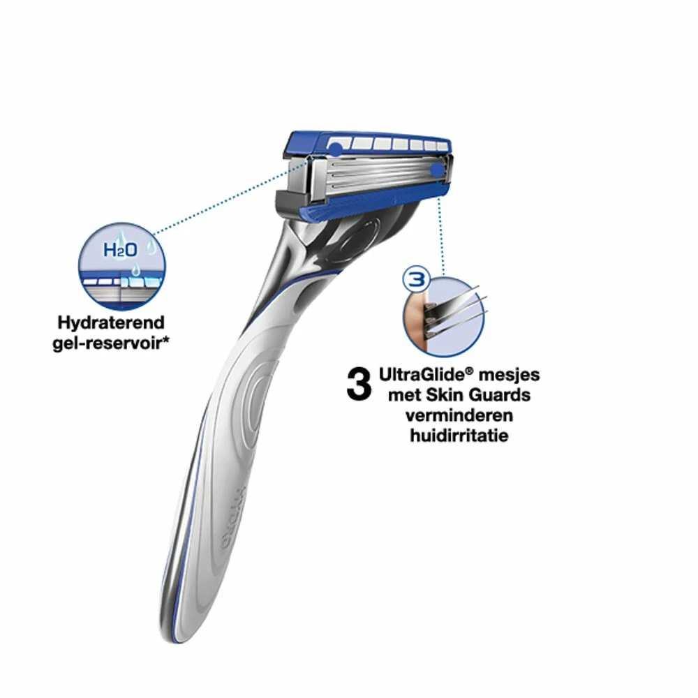 Wilkinson Men Hydro 3 Skin Protection Navulmesjes 6 Wilkinson Men Hydro 3 Skin Protection Navulmesjes - Afbeelding 4