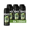 6x Axe Deodorant En Bodyspray Green Mojito + Cedarwood 2 6x Axe Deodorant En Bodyspray Green Mojito + Cedarwood -Plein 1023176
