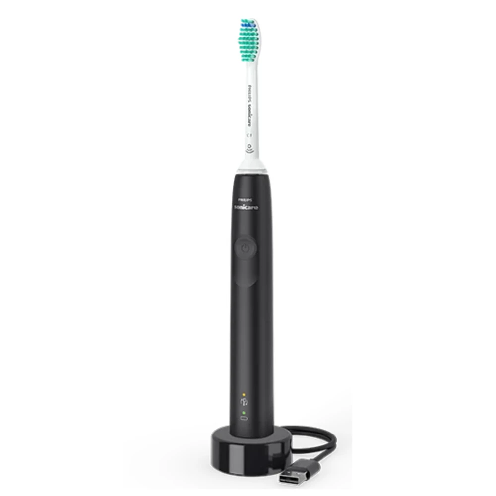 Philips Sonicare Power Elektrische Tandenborstel Series 3100 HX3671/14 Zwart 3 Philips Sonicare Power Elektrische Tandenborstel Series 3100 HX3671/14 Zwart