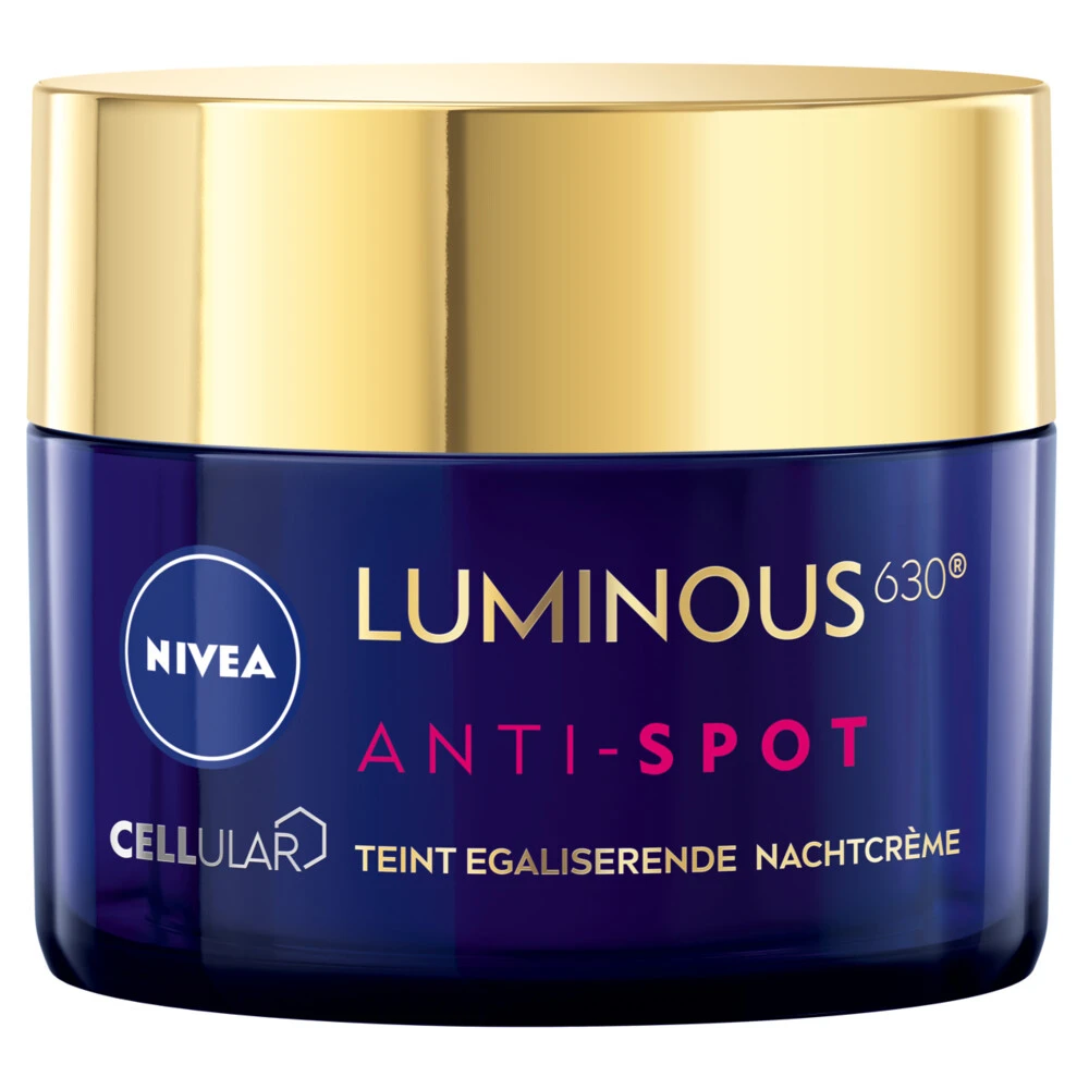 Nivea Cellular Luminous Nachtcrème 630 ANTI-SPOT 4 Nivea Cellular Luminous Nachtcrème 630 ANTI-SPOT - Afbeelding 2
