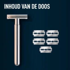 King C. Gillette Double Edge Safety Razor Houder En Scheermesjes 9 King C. Gillette Double Edge Safety Razor Houder En Scheermesjes -Plein 1034198 4