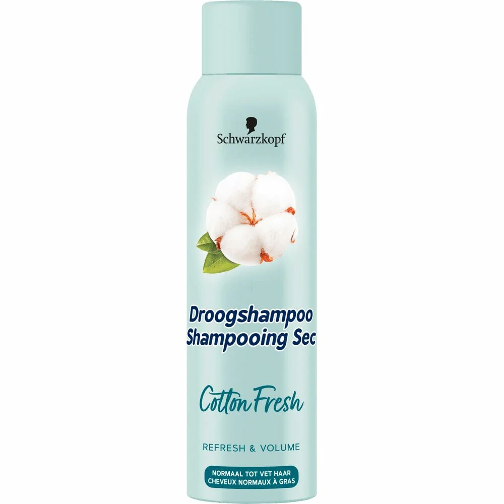 6x Schwarzkopf Droogshampoo Cotton Fresh 3 6x Schwarzkopf Droogshampoo Cotton Fresh