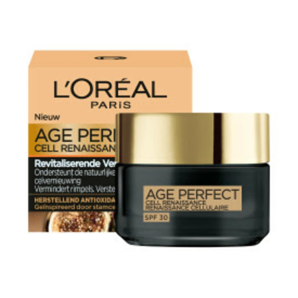 L'Oreal Lu0027Oréal Age Perfect Cell Renaissance Dagcrème SPF 30 4 L'Oreal Lu0027Oréal Age Perfect Cell Renaissance Dagcrème SPF 30 - Afbeelding 2