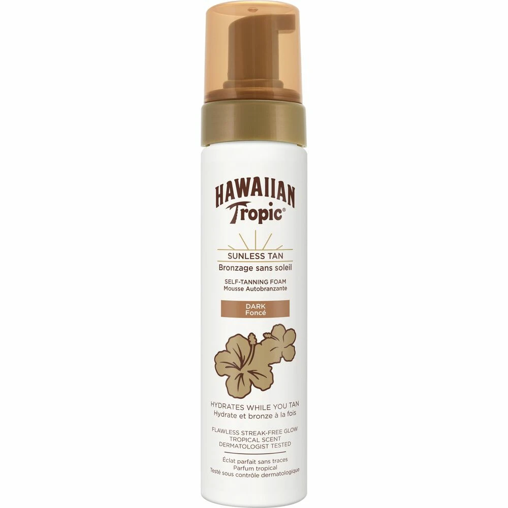 Hawaiian Tropic Sunless Tan Foam Dark 3 Hawaiian Tropic Sunless Tan Foam Dark