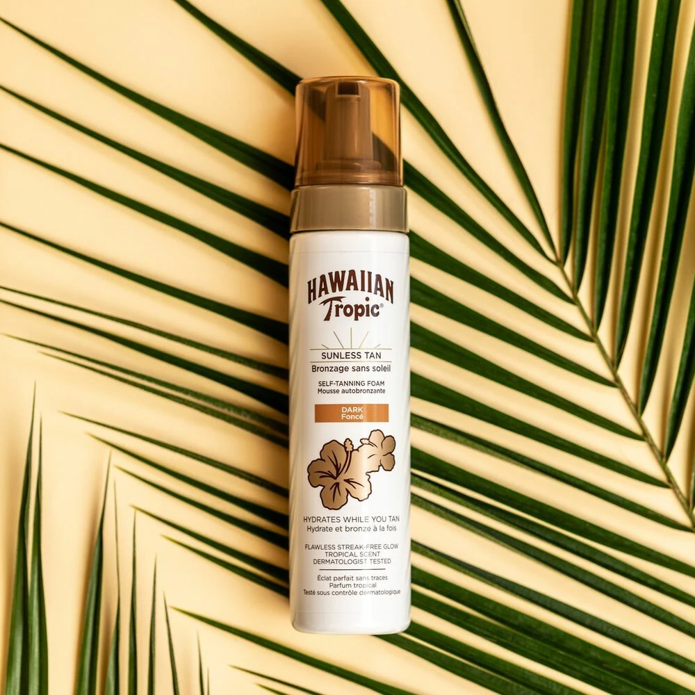 Hawaiian Tropic Sunless Tan Foam Dark 7 Hawaiian Tropic Sunless Tan Foam Dark - Afbeelding 5
