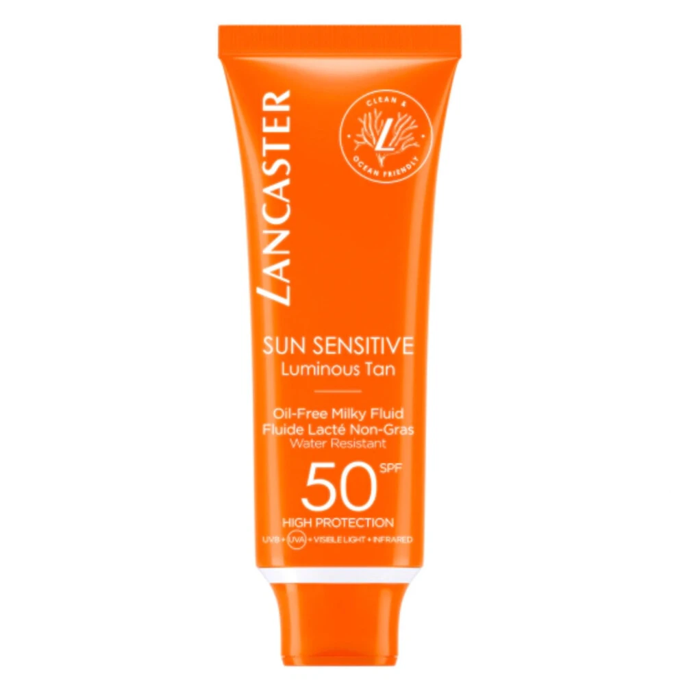 Lancaster Sun Sensitive Oil Free Milk Fluid SPF 50 3 Lancaster Sun Sensitive Oil Free Milk Fluid SPF 50