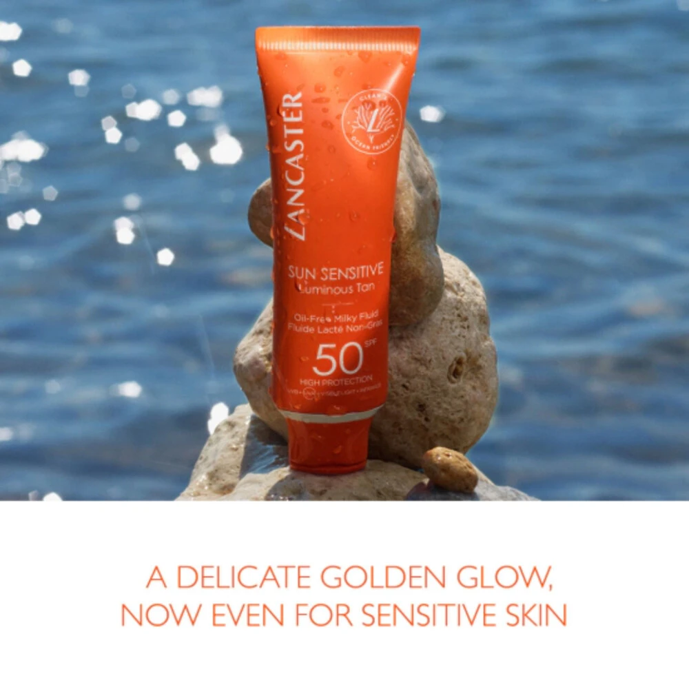 Lancaster Sun Sensitive Oil Free Milk Fluid SPF 50 7 Lancaster Sun Sensitive Oil Free Milk Fluid SPF 50 - Afbeelding 5