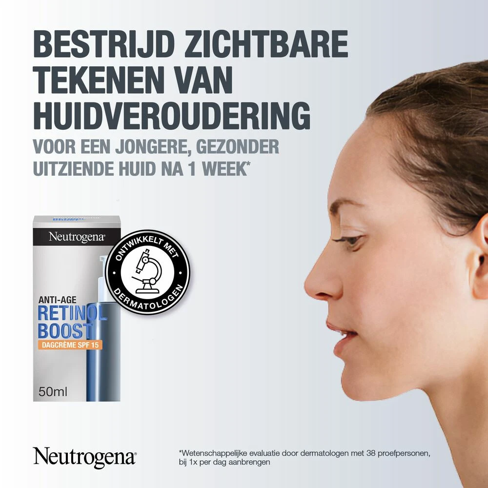 Neutrogena Retinol Boost Day Cream SPF 15 4 Neutrogena Retinol Boost Day Cream SPF 15 - Afbeelding 2