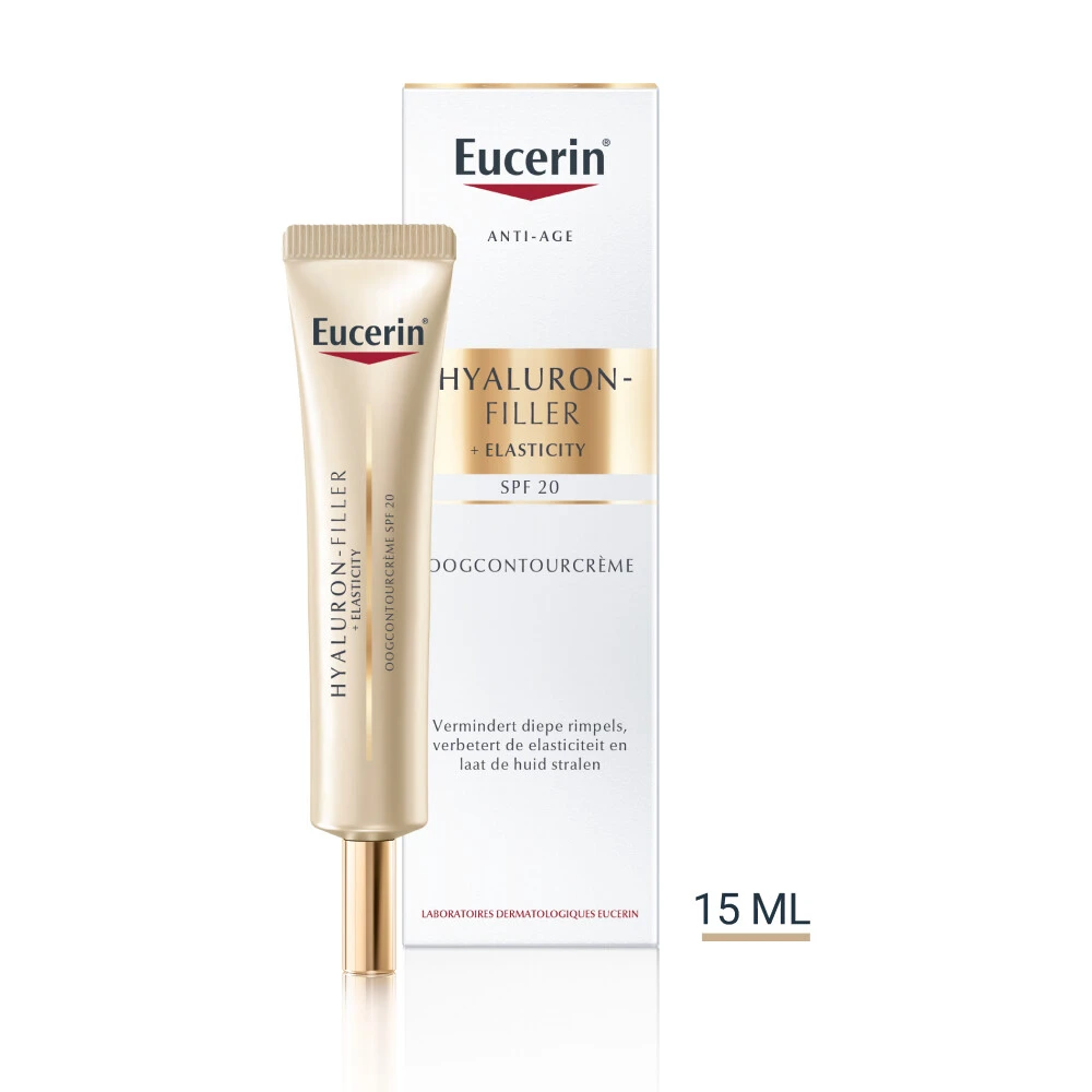 Eucerin Hyaluron Filler + Elasticity Oogcontourcrème SPF 20 4 Eucerin Hyaluron Filler + Elasticity Oogcontourcrème SPF 20 - Afbeelding 2