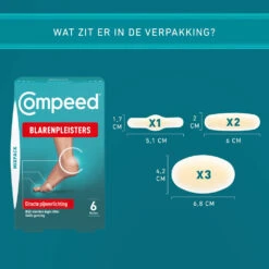 2x Compeed Blarenpeister Mix Pack -Plein 1053863 5