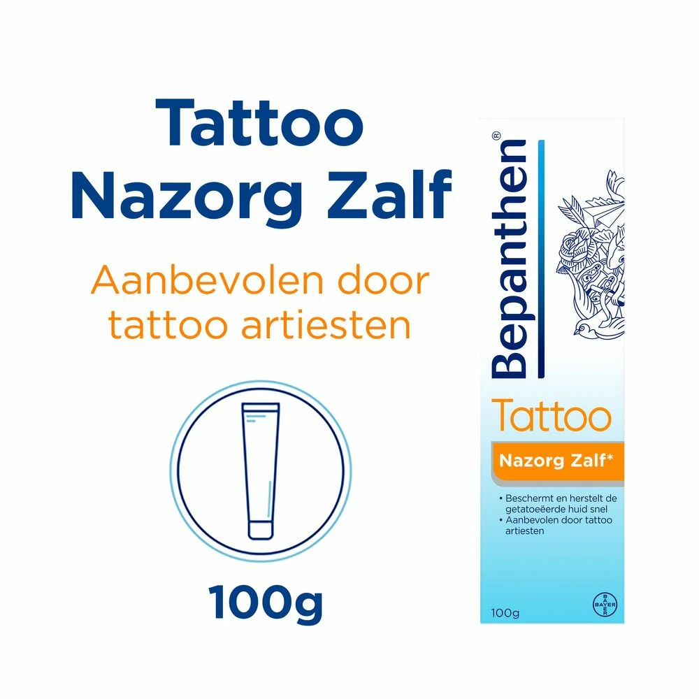 Bepanthen Tattoo Nazorg Zalf 5 Bepanthen Tattoo Nazorg Zalf - Afbeelding 3