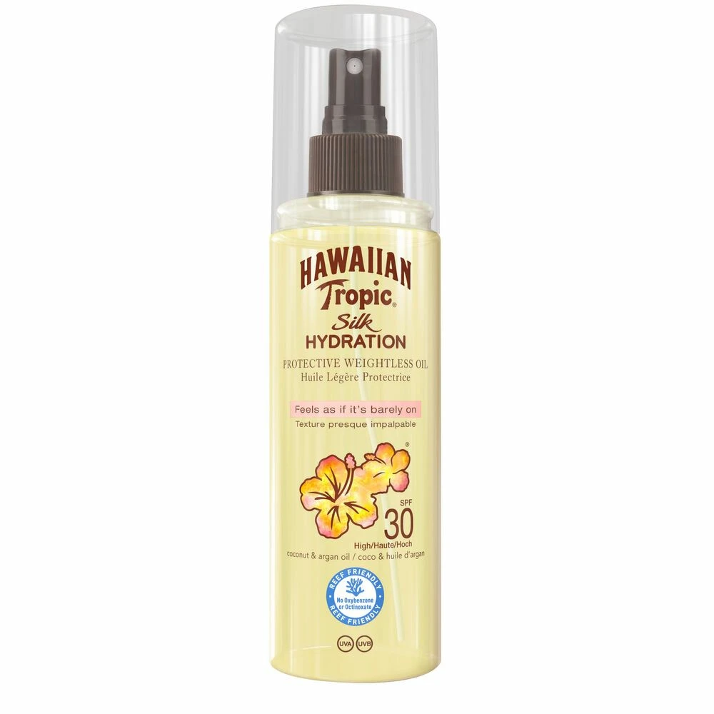 Hawaiian Tropic Silk Hydration Protect Weightless Oil SPF 30 3 Hawaiian Tropic Silk Hydration Protect Weightless Oil SPF 30