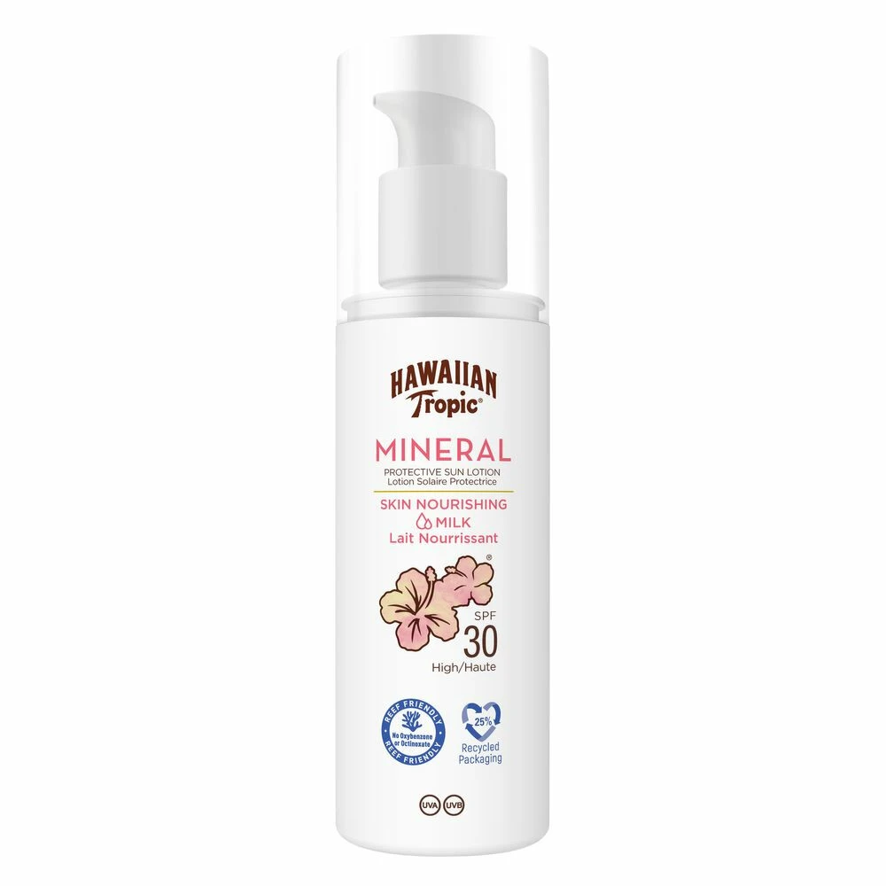 Hawaiian Tropic Mineral Sunmilk Lotion SPF 30 3 Hawaiian Tropic Mineral Sunmilk Lotion SPF 30