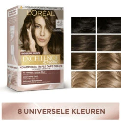 L'Oreal Lu0027Oréal Excellence Creme Universal Nudes 3U Universeel Donkerbruin -Plein 1062132 6
