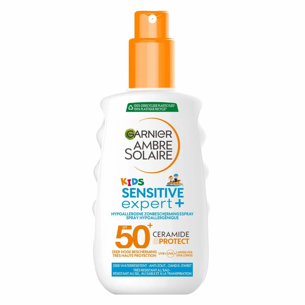 Garnier Ambre Solaire Kids Ceramide Protect Zonnebrandspray SPF 50+ 3 Garnier Ambre Solaire Kids Ceramide Protect Zonnebrandspray SPF 50+