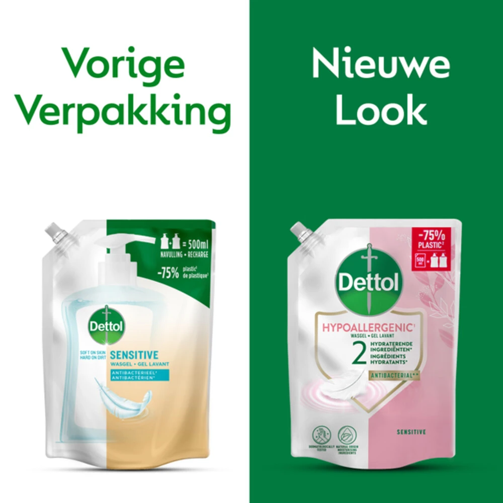 6x Dettol Refill Handzeep Sensitive 6 6x Dettol Refill Handzeep Sensitive - Afbeelding 4