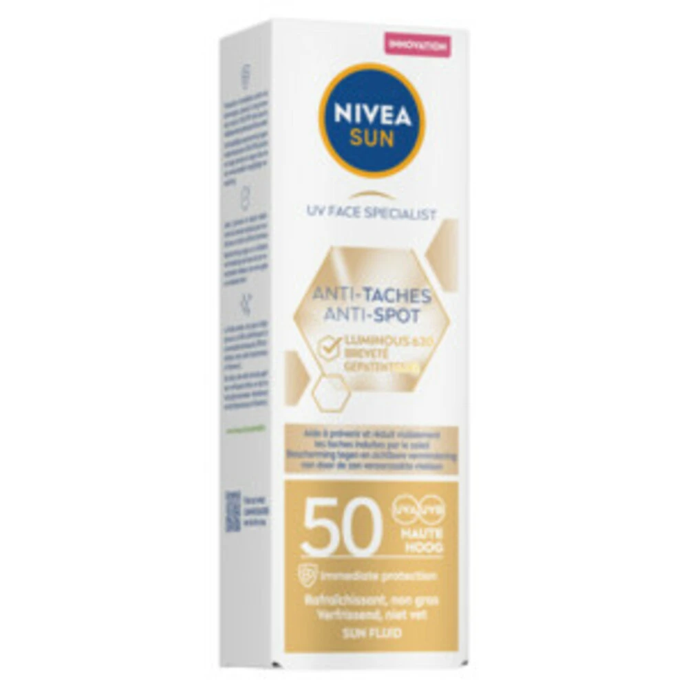 Nivea Sun Face Luminous Zonnecrème SPF 50 5 Nivea Sun Face Luminous Zonnecrème SPF 50 - Afbeelding 3