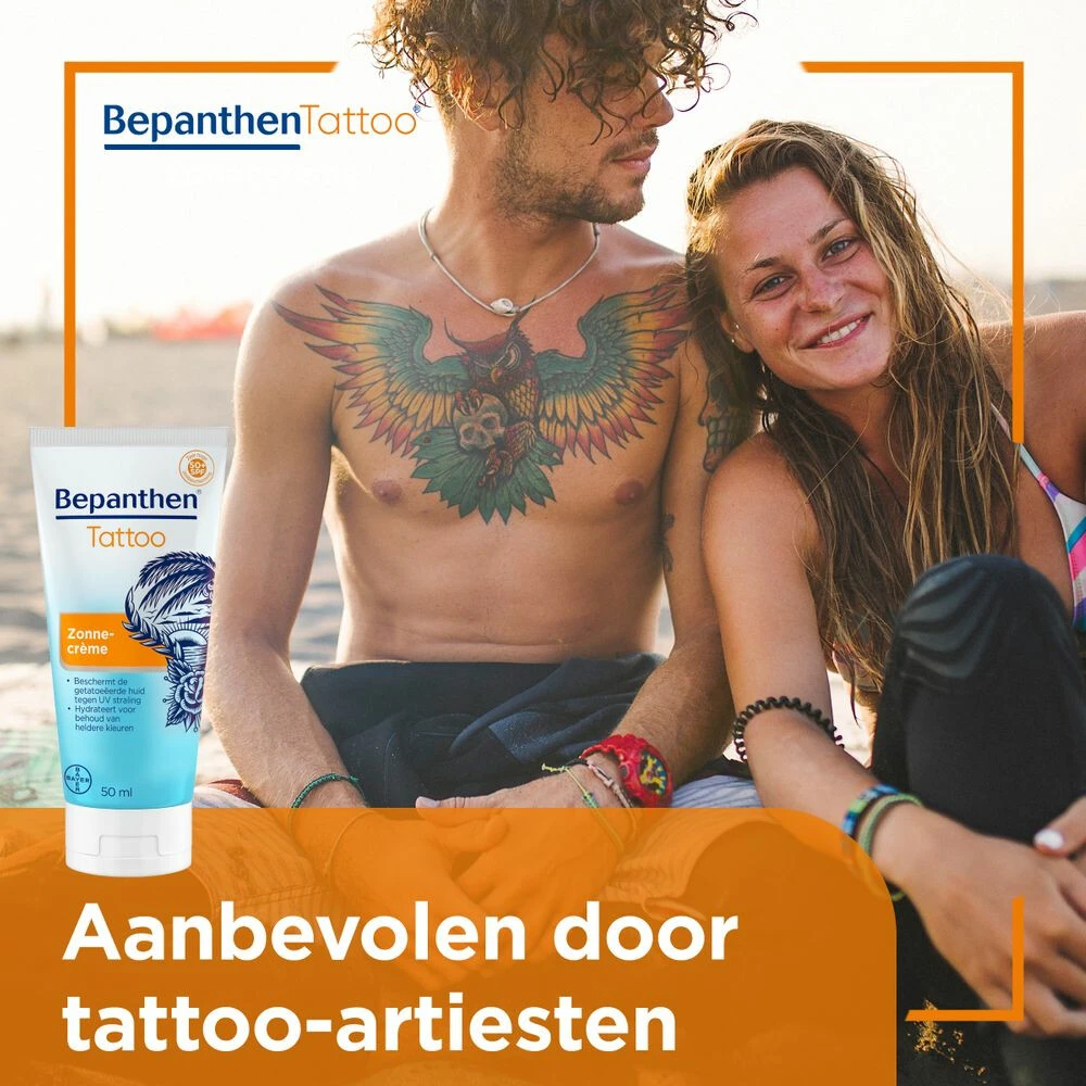 2x Bepanthen Tattoo Zonnecrème 5 2x Bepanthen Tattoo Zonnecrème - Afbeelding 3