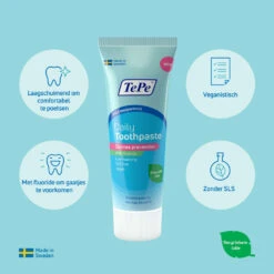 12x TePe Daily Tandpasta -Plein 1070732 3