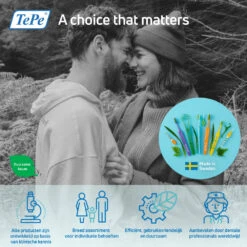 12x TePe Pure Tandpasta Mild Peppermint -Plein 1070736 4