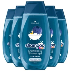 5x Schwarzkopf Kids Boys Piraat Shampoo En Douchegel