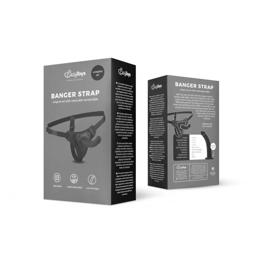 Easytoys Siliconen Strap-On Dildo 4 Easytoys Siliconen Strap-On Dildo - Afbeelding 2