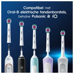 Oral B Oral-B Opzetborstels Pro 3D White 12 Oral B Oral-B Opzetborstels Pro 3D White -Plein 1072800 5