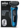 Braun Elektrisch Scheerapparaat Series 6 61-B1000s Blauw 2 Braun Elektrisch Scheerapparaat Series 6 61-B1000s Blauw -Plein 1072831