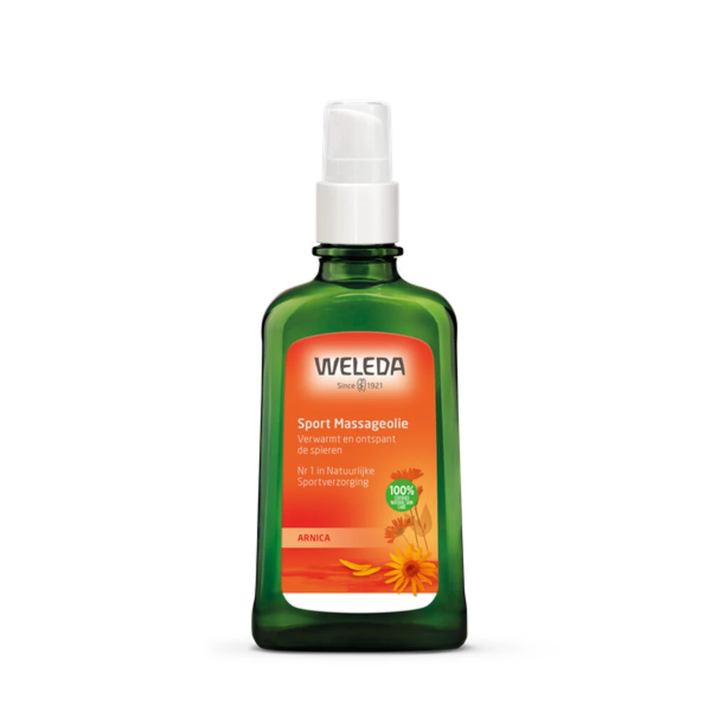 Weleda Massageolie Arnica Sport 3 Weleda Massageolie Arnica Sport