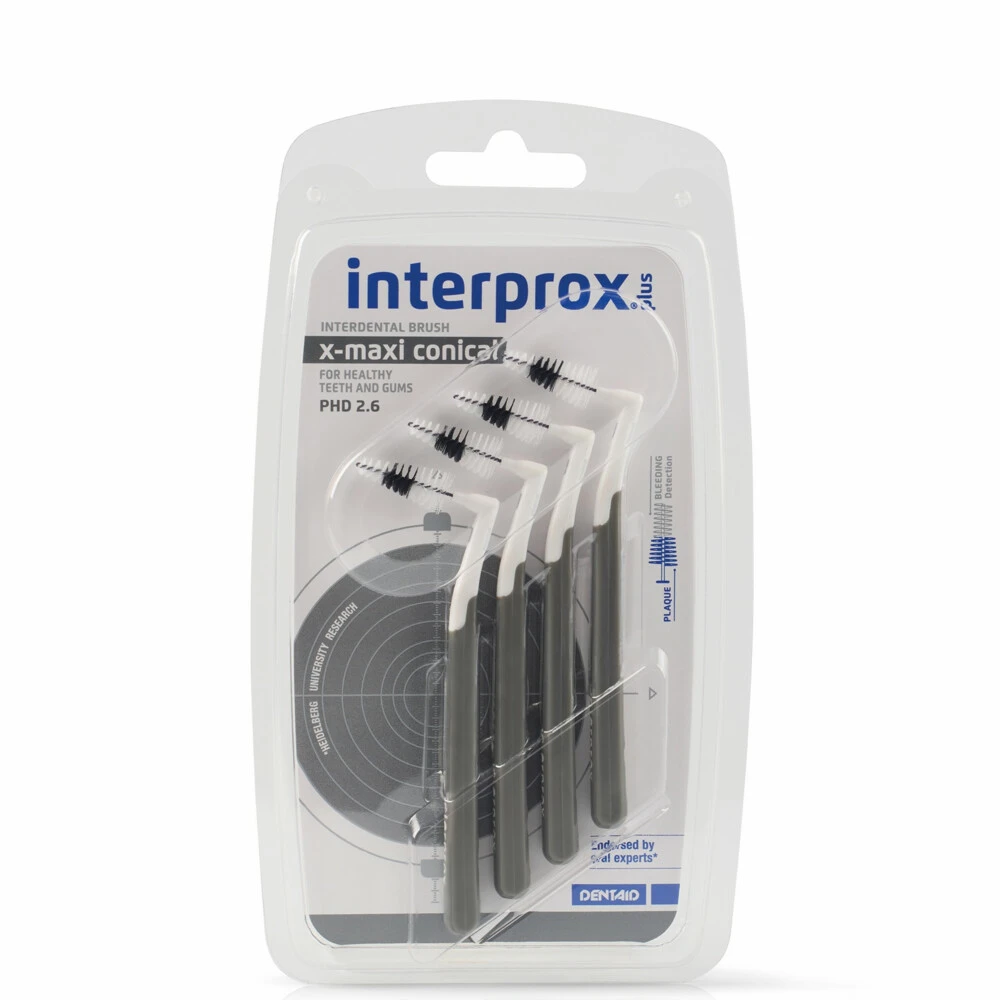 3x Interprox Plus X Maxi 4.5-9 Mm Grijs 3 3x Interprox Plus X Maxi 4.5-9 Mm Grijs