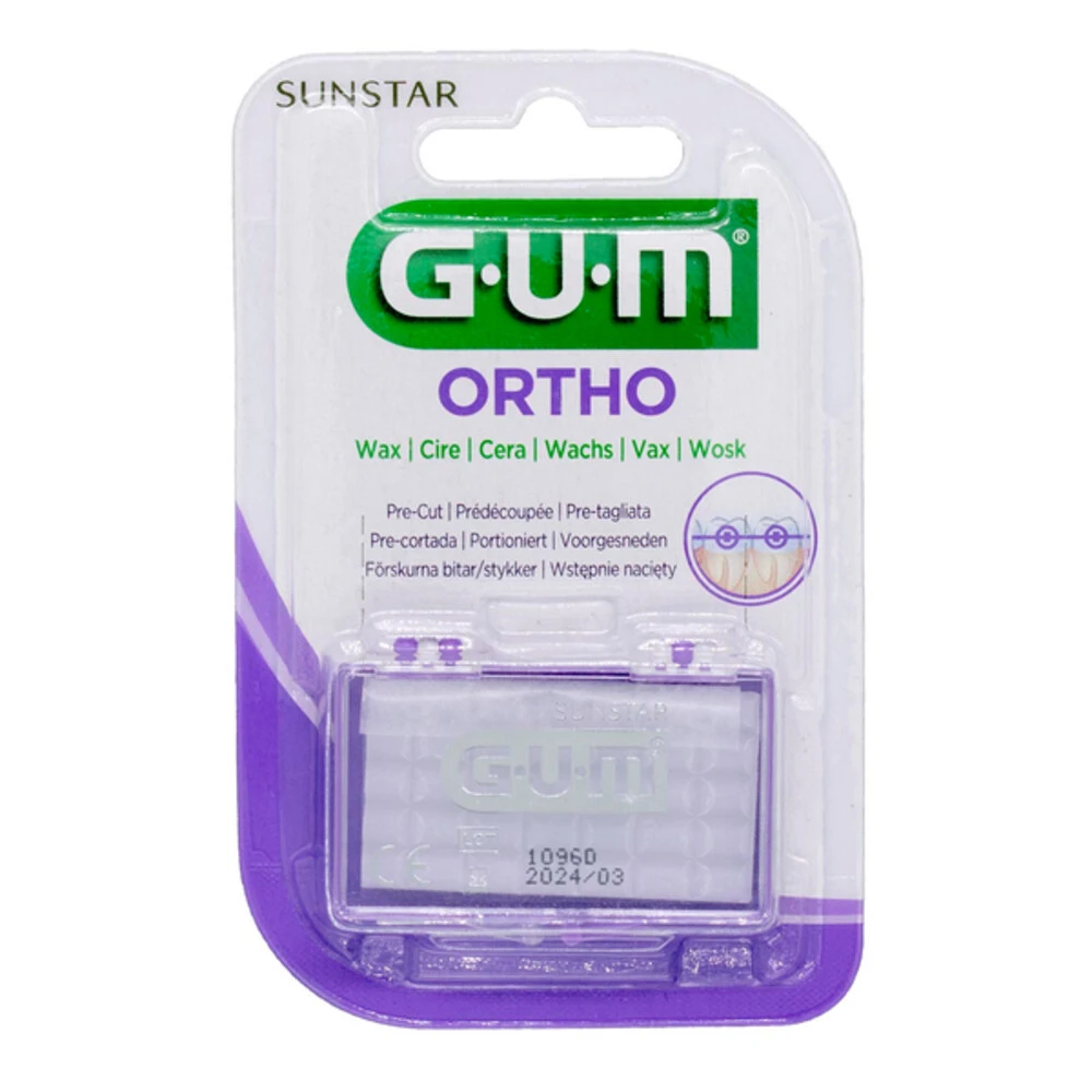 GUM® 3x GUM Ortho Wax 3 GUM® 3x GUM Ortho Wax