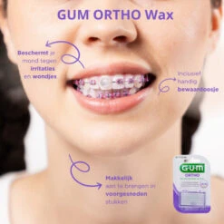 GUM® 3x GUM Ortho Wax 7 GUM® 3x GUM Ortho Wax -Plein 2730 3