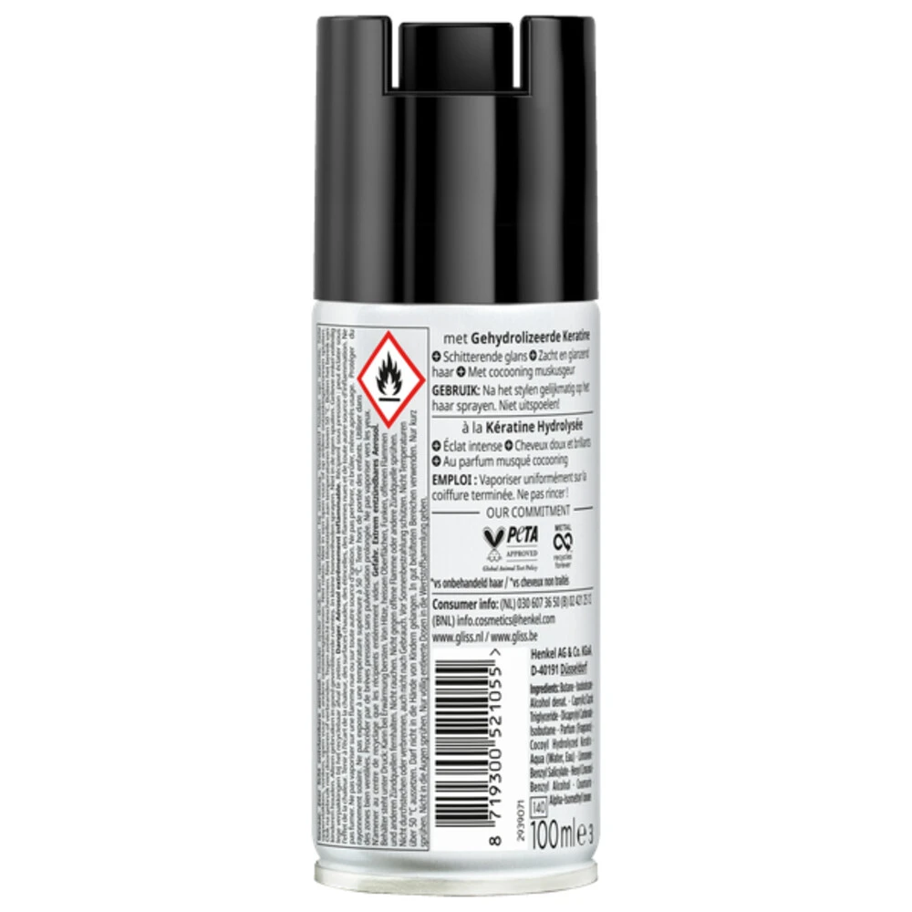 6x Gliss Total Repair Brillant Tonic 4 6x Gliss Total Repair Brillant Tonic - Afbeelding 2