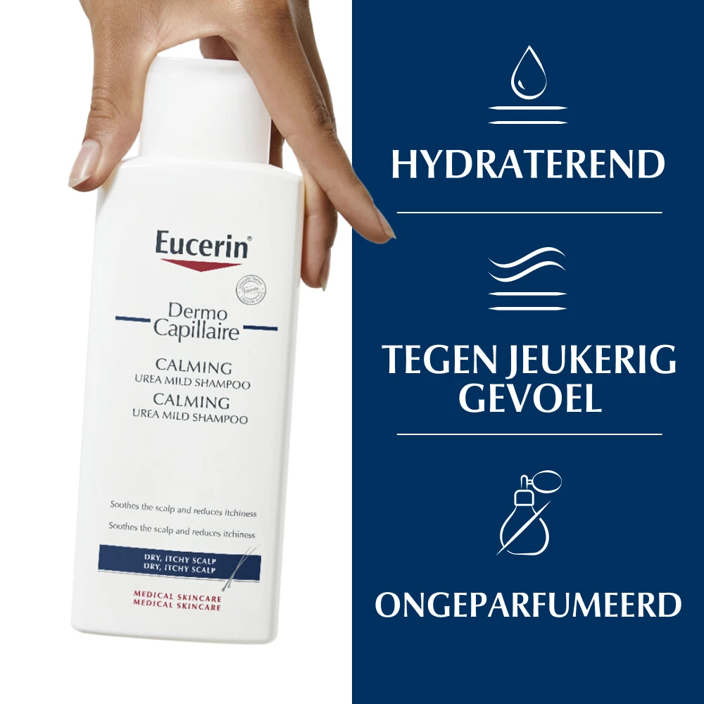Eucerin Shampoo Dermo Capillaire 5% Urea 5 Eucerin Shampoo Dermo Capillaire 5% Urea - Afbeelding 3