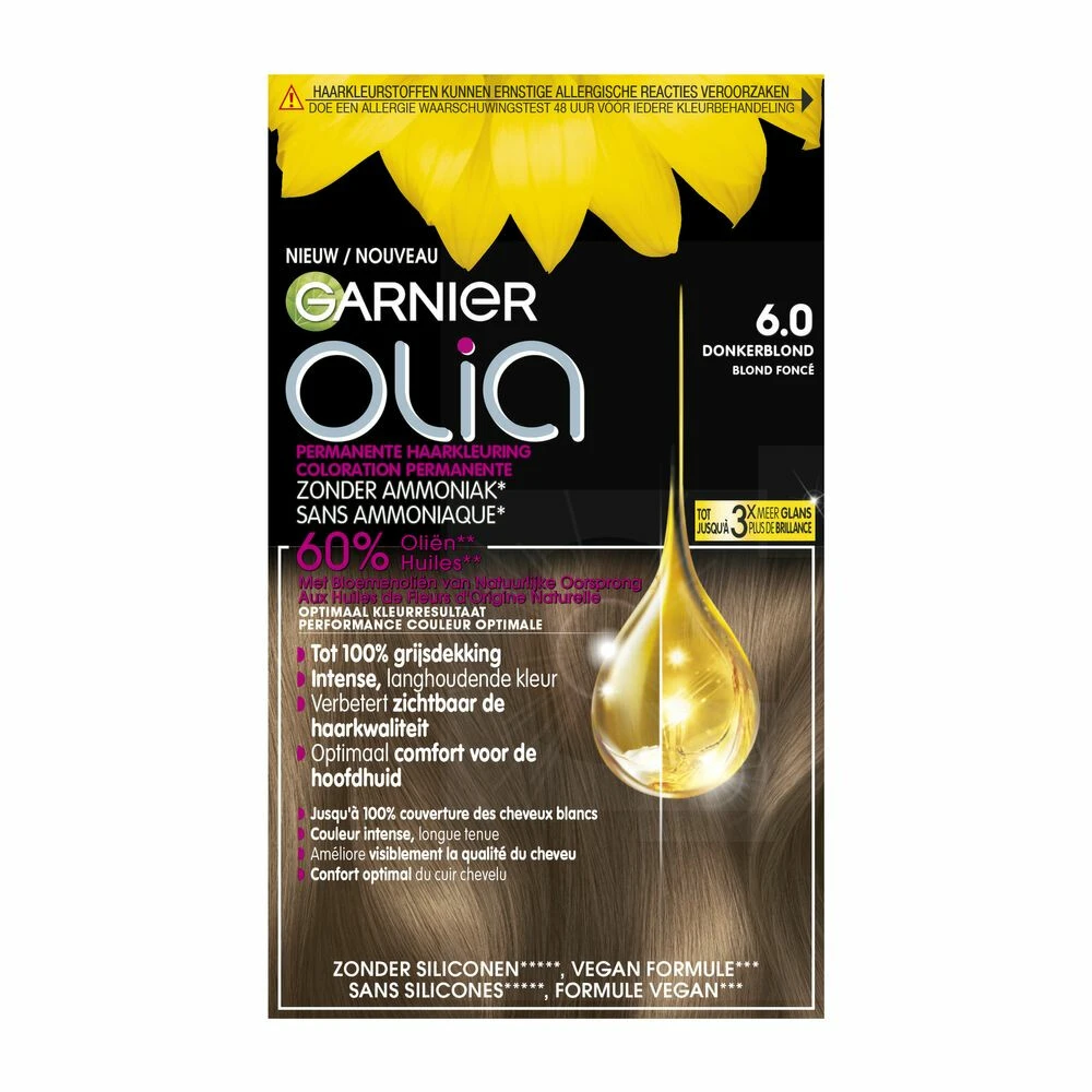 Garnier Olia 6.0 - Lichtbruin 3 Garnier Olia 6.0 - Lichtbruin