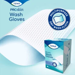 TENA Wash Glove Plastic Binnenkant 9 TENA Wash Glove Plastic Binnenkant -Plein 955162 4