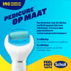 Scholl Velvet Smooth Elektronische Voetvijl -Plein 959757 4