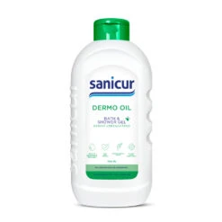 4x Sanicur Bad En Douchegel Dermo Oil