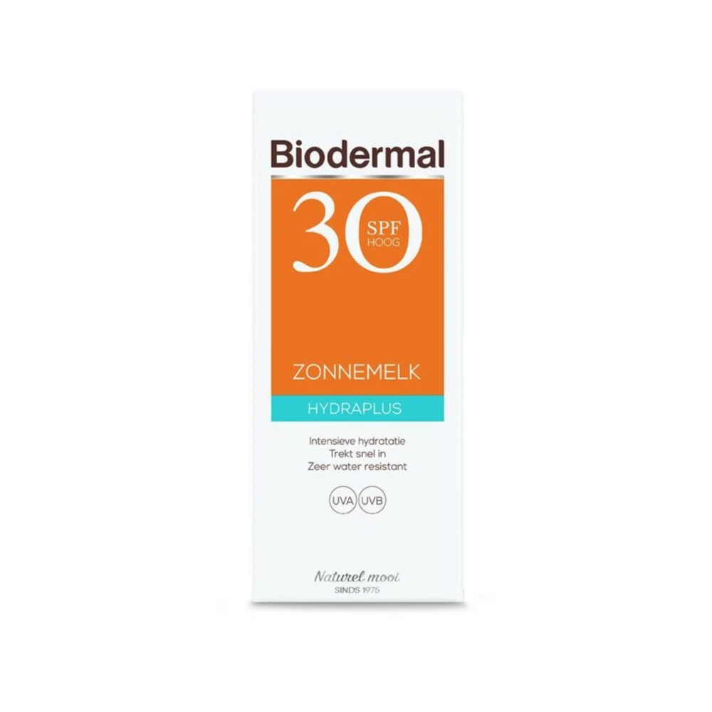 2x Biodermal Hydraplus Zonnemelk SPF 30 3 2x Biodermal Hydraplus Zonnemelk SPF 30