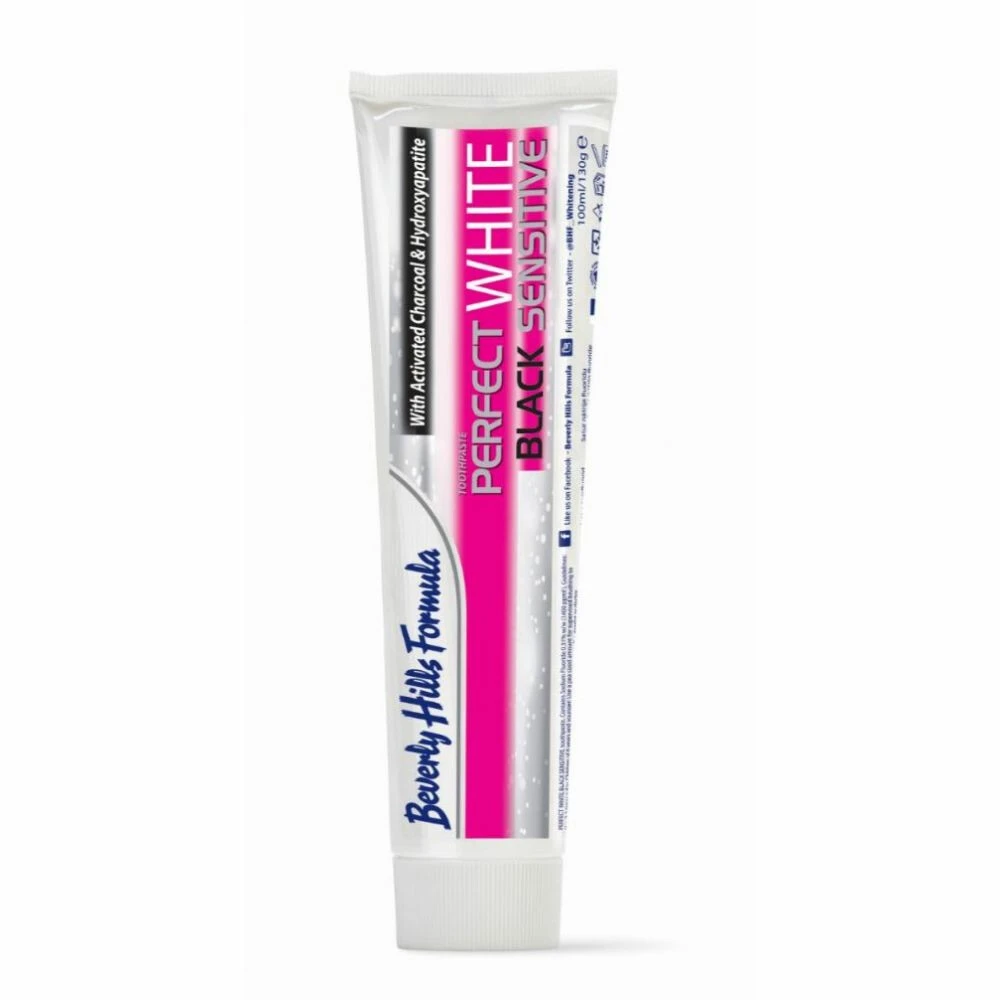 3x Beverly Hills Tandpasta Perfect White Black Sensitive 6 3x Beverly Hills Tandpasta Perfect White Black Sensitive - Afbeelding 4