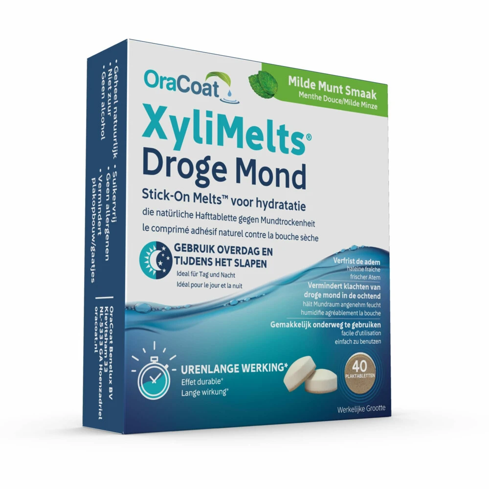 2x Xylimelts Voor Droge Mond Milde Munt 6 2x Xylimelts Voor Droge Mond Milde Munt - Afbeelding 4